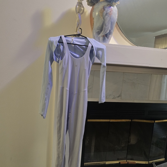 lululemon athletica Pants - Light Blue Women's Lulemon Jumpsuit, And Cropped firm price